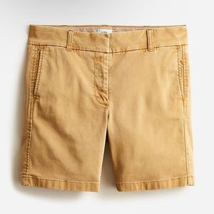 Jcrew 7" stretch chino short, NWT, size 16